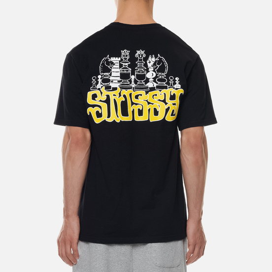 Мужская футболка Stussy Gambit Black