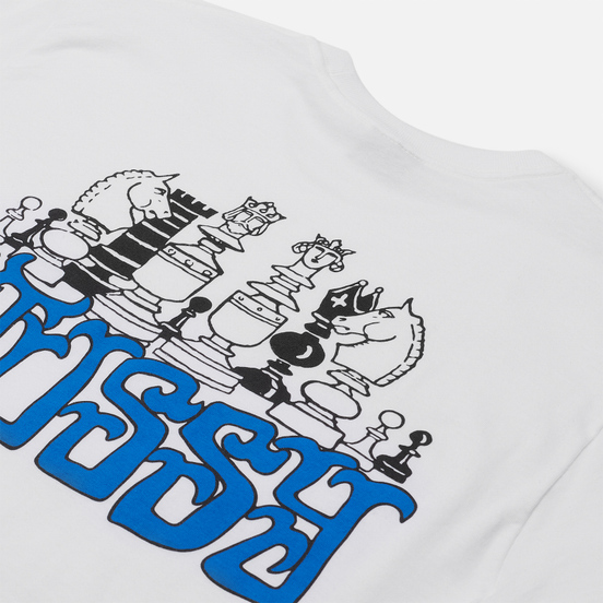 Мужская футболка Stussy Gambit White