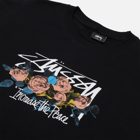 Мужская футболка Stussy ITP Roses Black