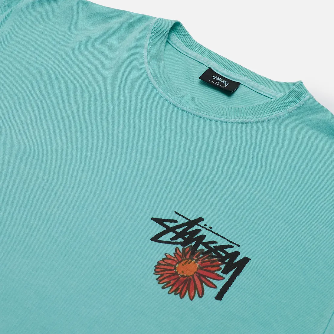 Stussy Мужская футболка Smokin Skull Pigment Dyed