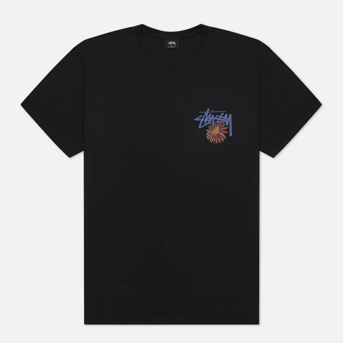 Stussy Мужская футболка Smokin Skull Pigment Dyed