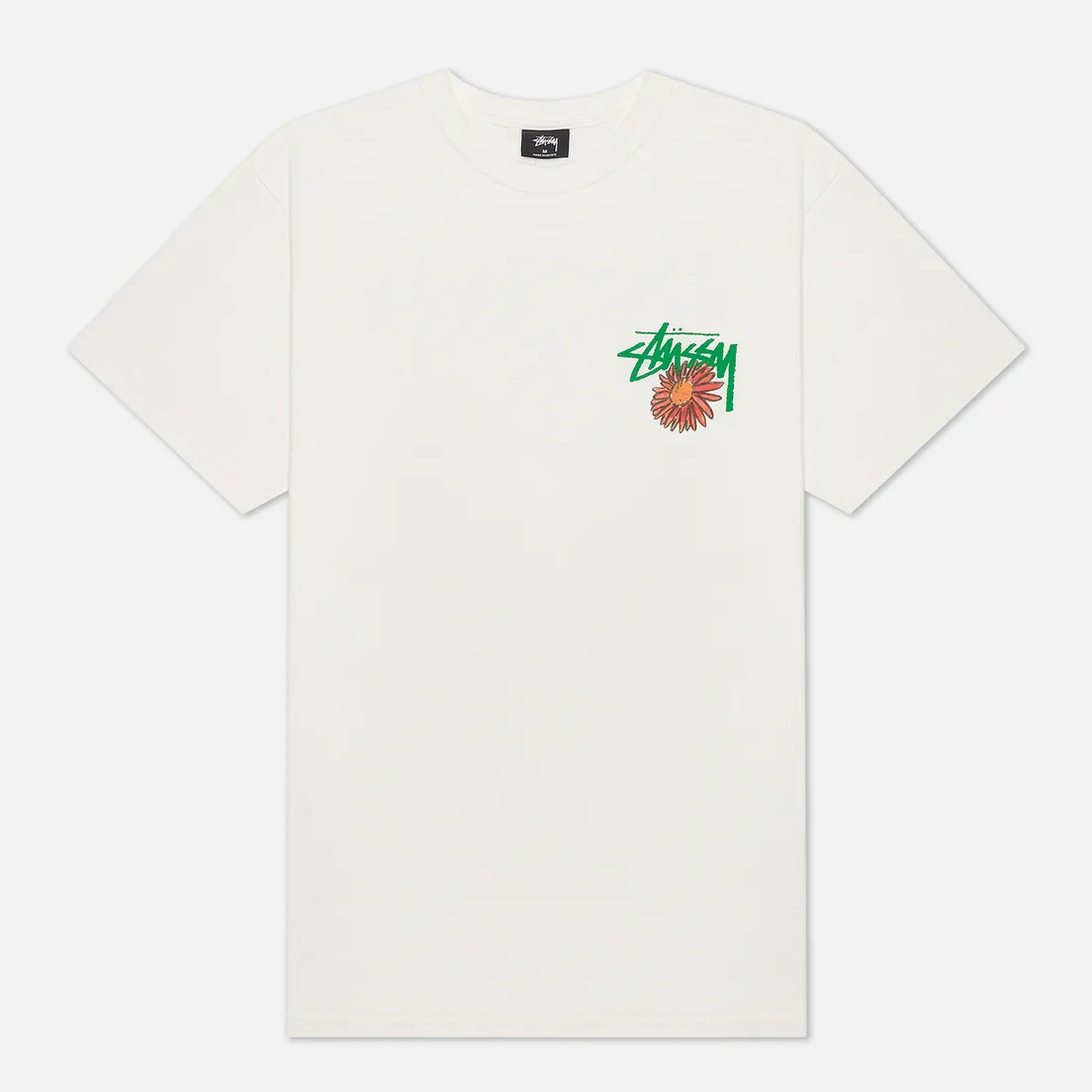 Stussy Мужская футболка Smokin Skull Pigment Dyed