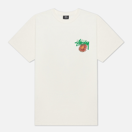 Мужская футболка Stussy Smokin Skull Pigment Dyed Natural