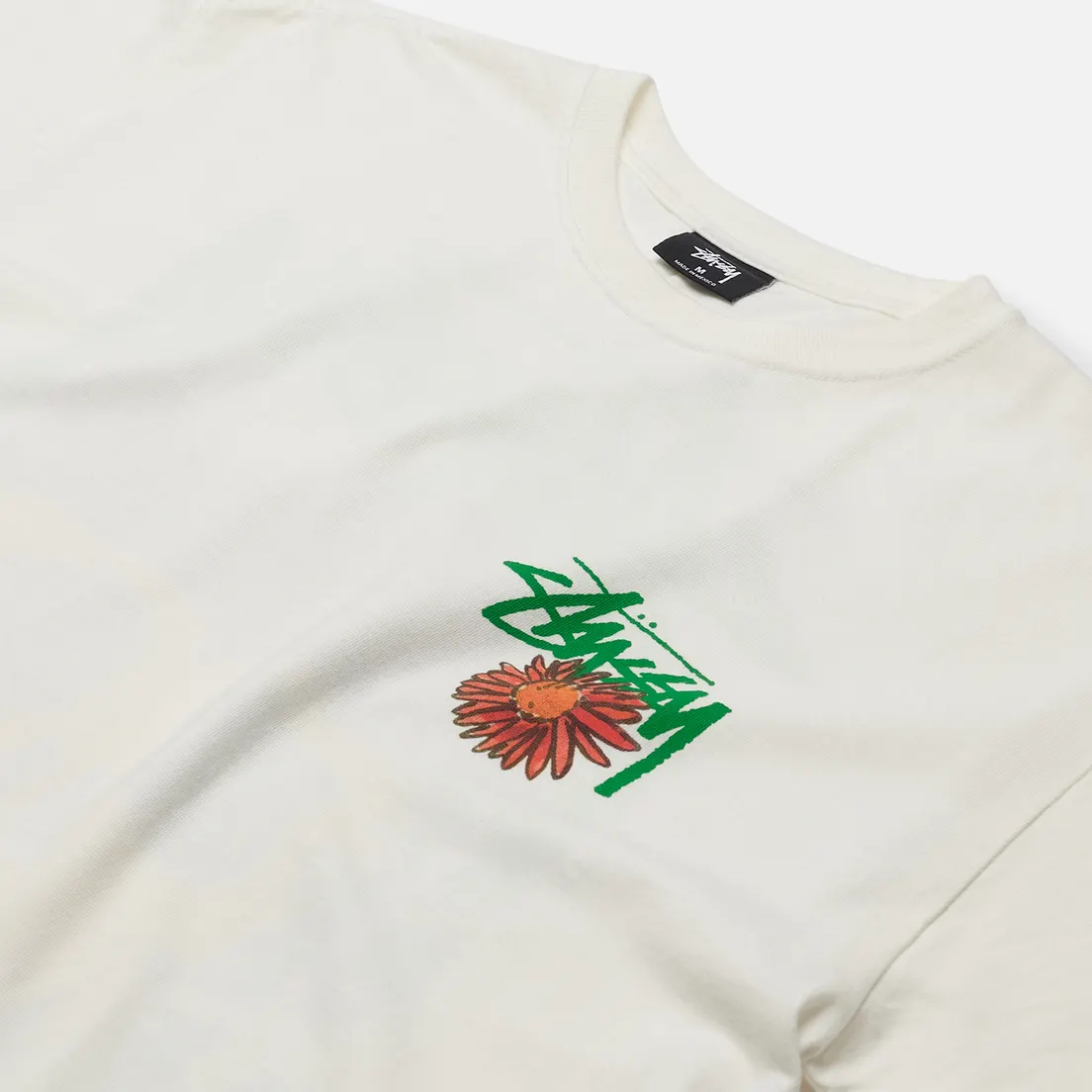 Stussy Мужская футболка Smokin Skull Pigment Dyed