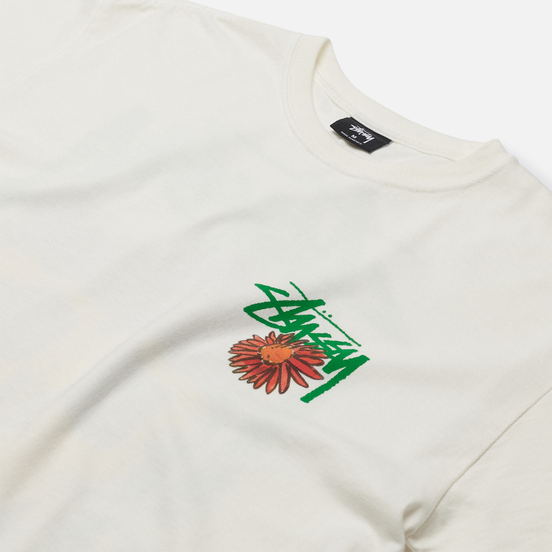 Мужская футболка Stussy Smokin Skull Pigment Dyed Natural