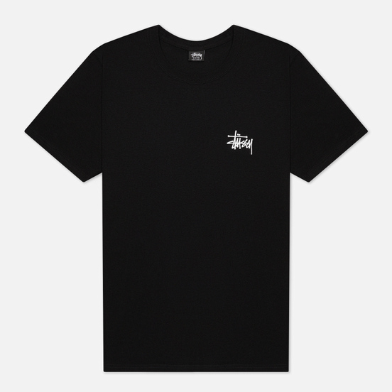 Мужская футболка Stussy SS Basic Stussy Black