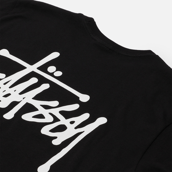 Мужская футболка Stussy SS Basic Stussy Black