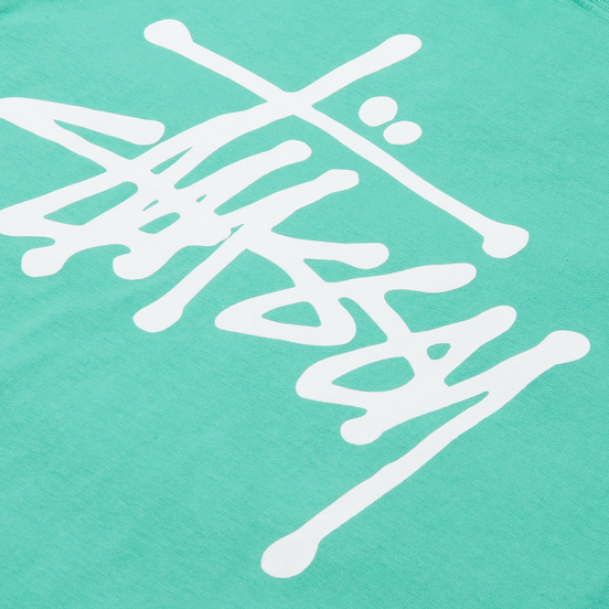 Мужская футболка Stussy SS Basic Stussy Green