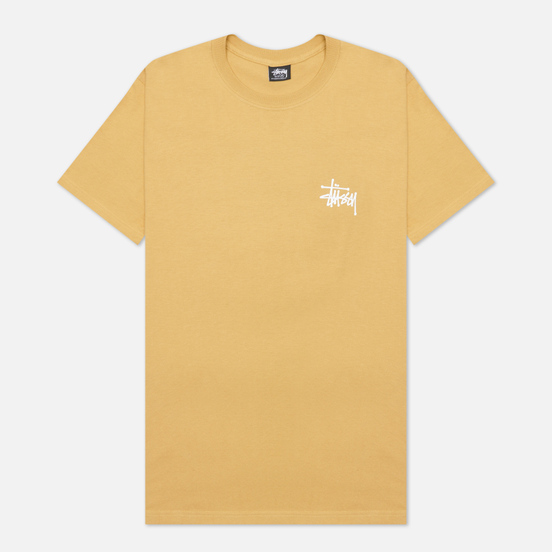 Мужская футболка Stussy SS Basic Stussy Khaki