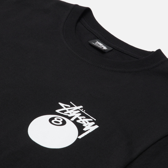 Мужская футболка Stussy 8 Ball Graphic Art Black