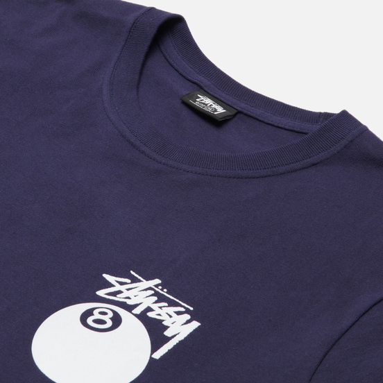 Мужская футболка Stussy 8 Ball Graphic Art Navy