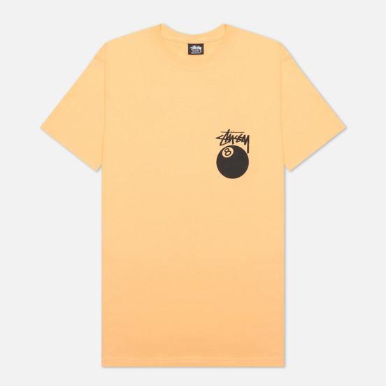 Мужская футболка Stussy 8 Ball Graphic Art Peach
