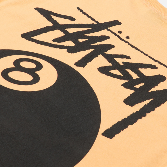 Мужская футболка Stussy 8 Ball Graphic Art Peach