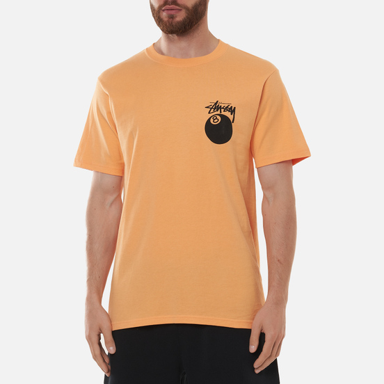 Мужская футболка Stussy 8 Ball Graphic Art Peach