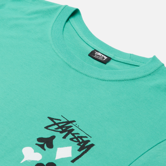 Мужская футболка Stussy Full Deck 2 Green