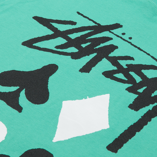 Мужская футболка Stussy Full Deck 2 Green