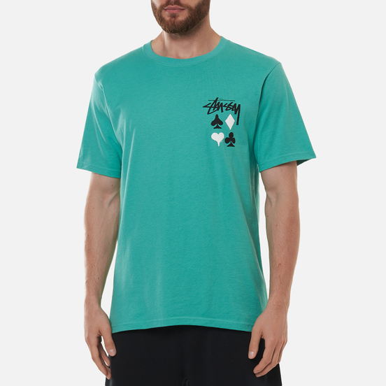 Мужская футболка Stussy Full Deck 2 Green