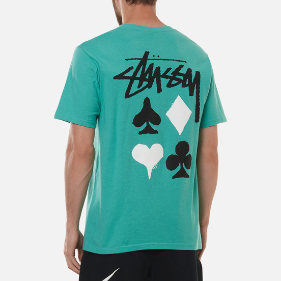 Мужская футболка Stussy Full Deck 2 Green