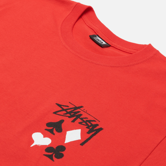 Мужская футболка Stussy Full Deck 2 Red