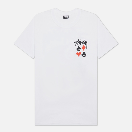 Мужская футболка Stussy Full Deck 2 White