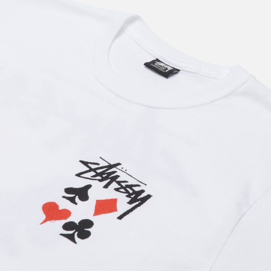 Мужская футболка Stussy Full Deck 2 White