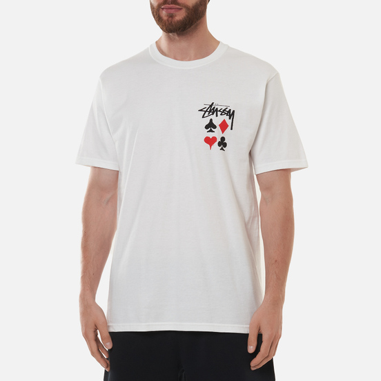 Мужская футболка Stussy Full Deck 2 White
