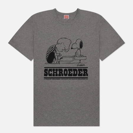 Мужская футболка TSPTR x Peanuts Schroeder, цвет серый, размер XL