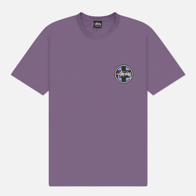 Мужская футболка Stussy Cross Dot Pigment Dyed