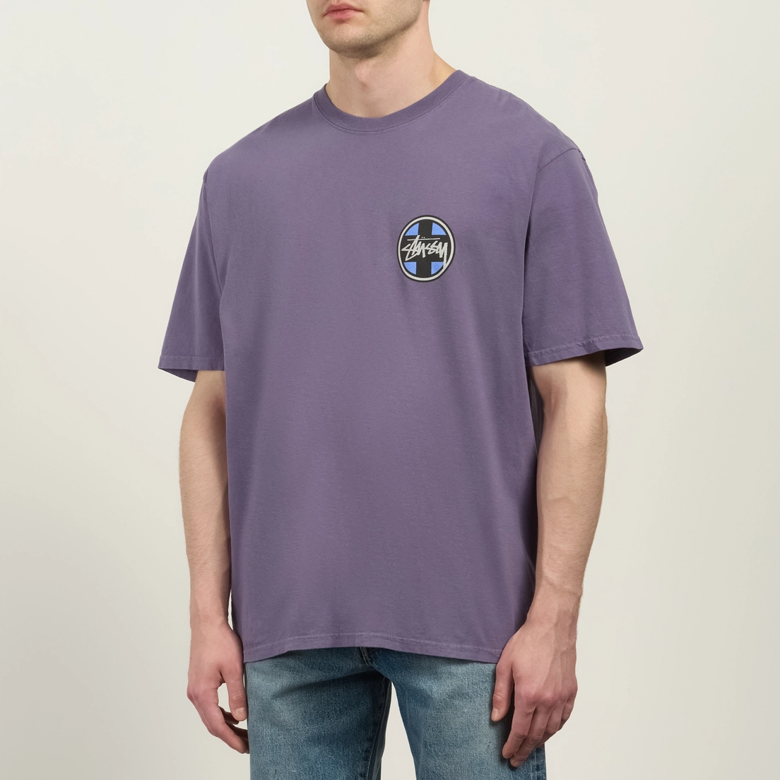 Stussy Мужская футболка Cross Dot Pigment Dyed