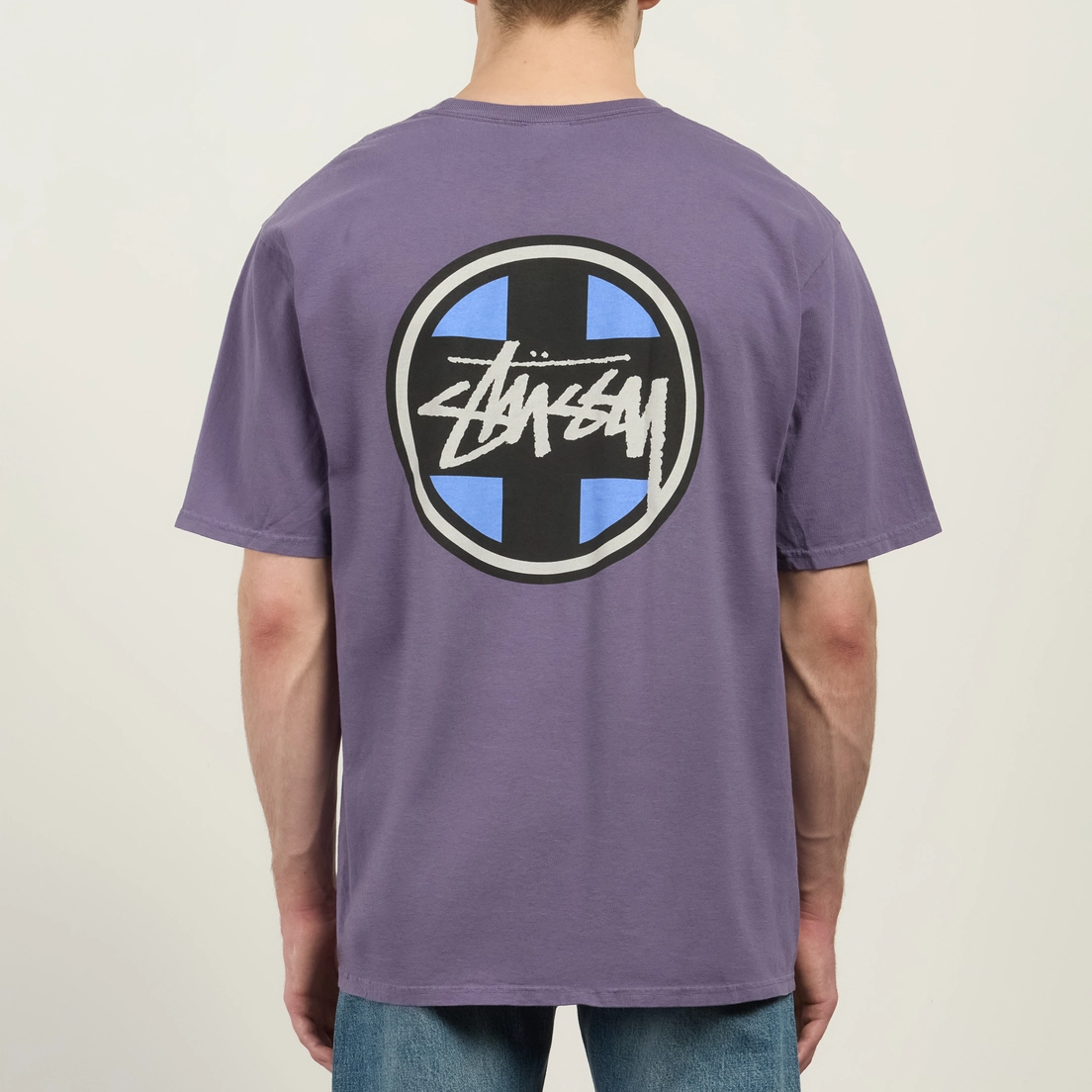 Stussy Мужская футболка Cross Dot Pigment Dyed
