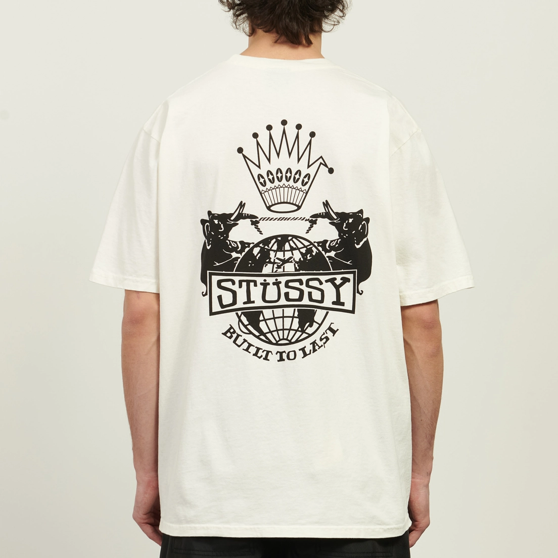 Stussy Мужская футболка Built To Last Pigment Dyed