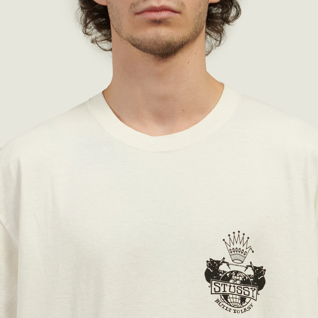 Stussy Мужская футболка Built To Last Pigment Dyed