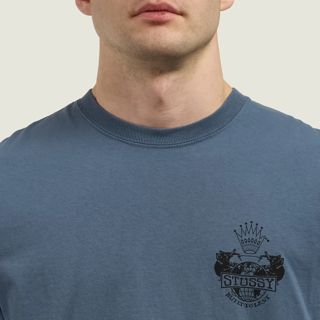 Stussy Мужская футболка Built To Last Pigment Dyed