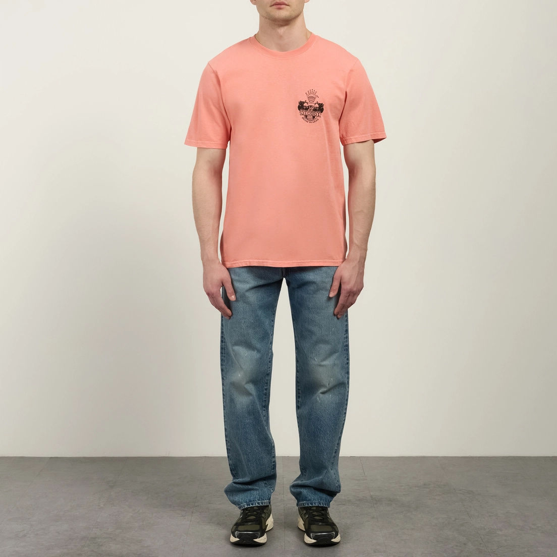 Stussy Мужская футболка Built To Last Pigment Dyed