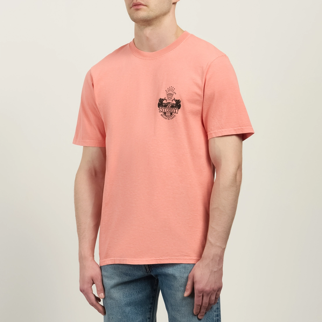 Stussy Мужская футболка Built To Last Pigment Dyed
