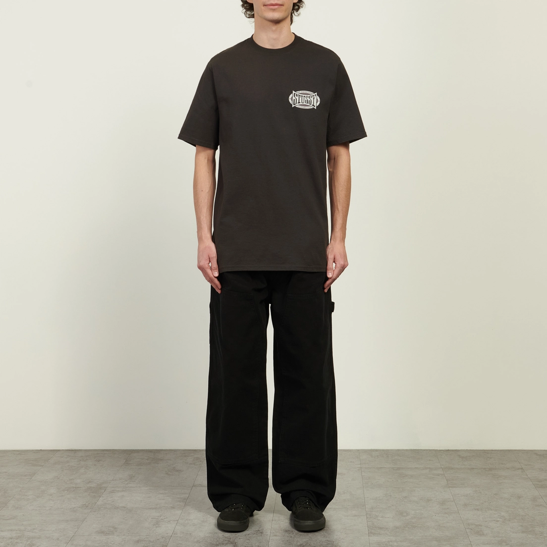 Stussy Мужская футболка Champion Oval Pigment Dyed