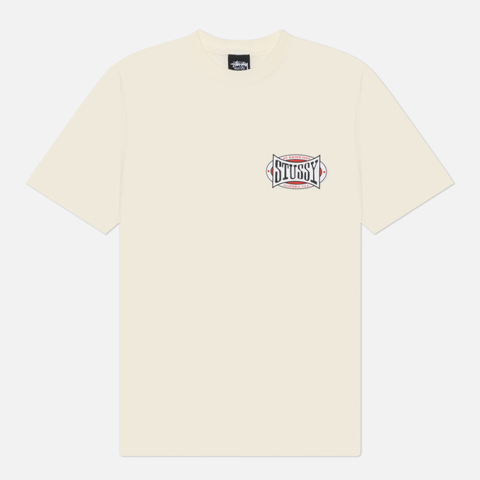 Мужская футболка Stussy Champion Oval Pigment Dyed