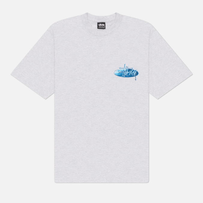 Мужская футболка Stussy Wave Oval