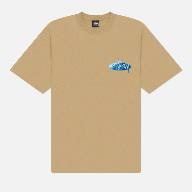 Мужская футболка Stussy Wave Oval