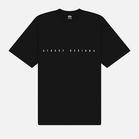 Мужская футболка Stussy S Box, цвет чёрный