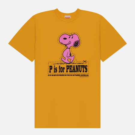 Мужская футболка TSPTR x Peanuts P Is For, цвет жёлтый, размер XL