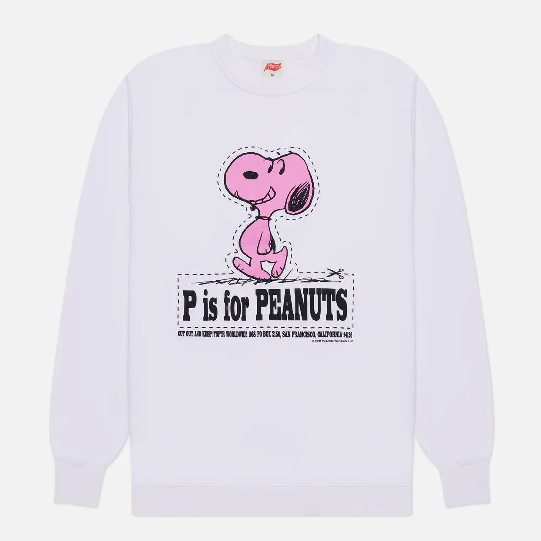 TSPTR Мужская толстовка x Peanuts P Is For