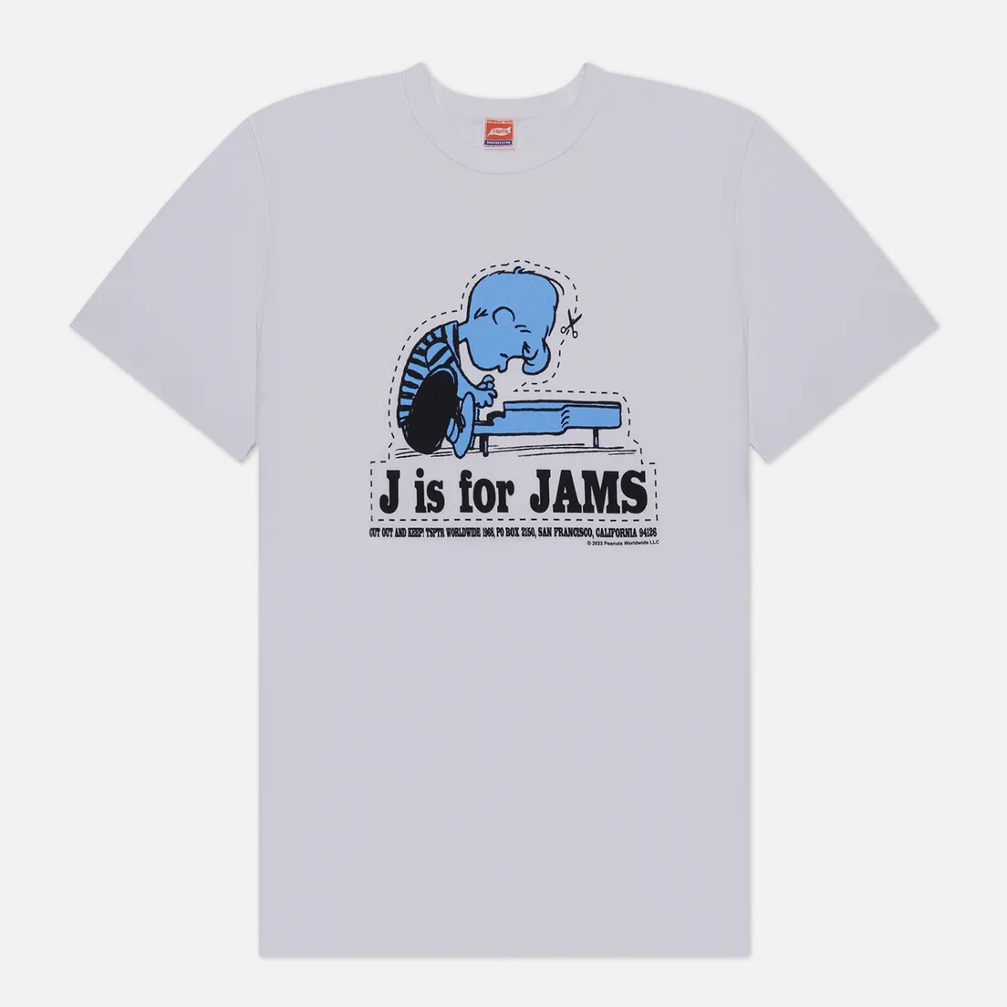 TSPTR Мужская футболка x Peanuts J Is For