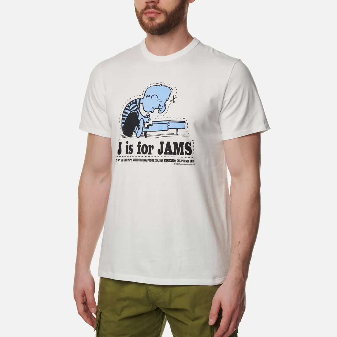 TSPTR Мужская футболка x Peanuts J Is For