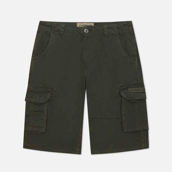 Мужские шорты Alpha Industries Jet Cargo Grey Black