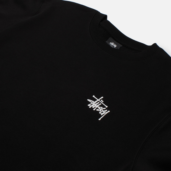 Мужская толстовка Stussy Basic Stussy Black