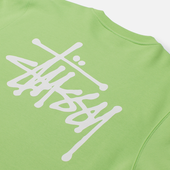 Мужская толстовка Stussy Basic Stussy Green