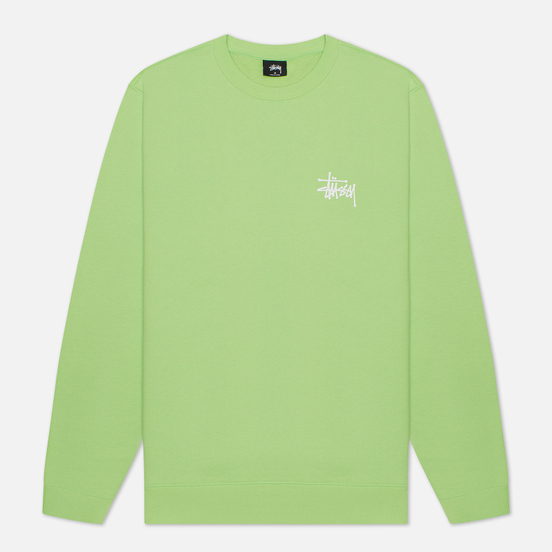 Мужская толстовка Stussy Basic Stussy Green