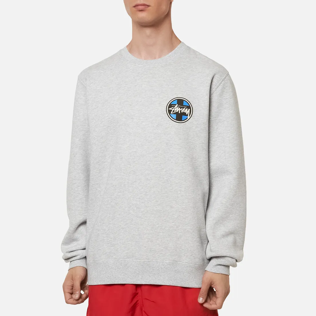 Stussy Мужская толстовка Cross Dot Crew