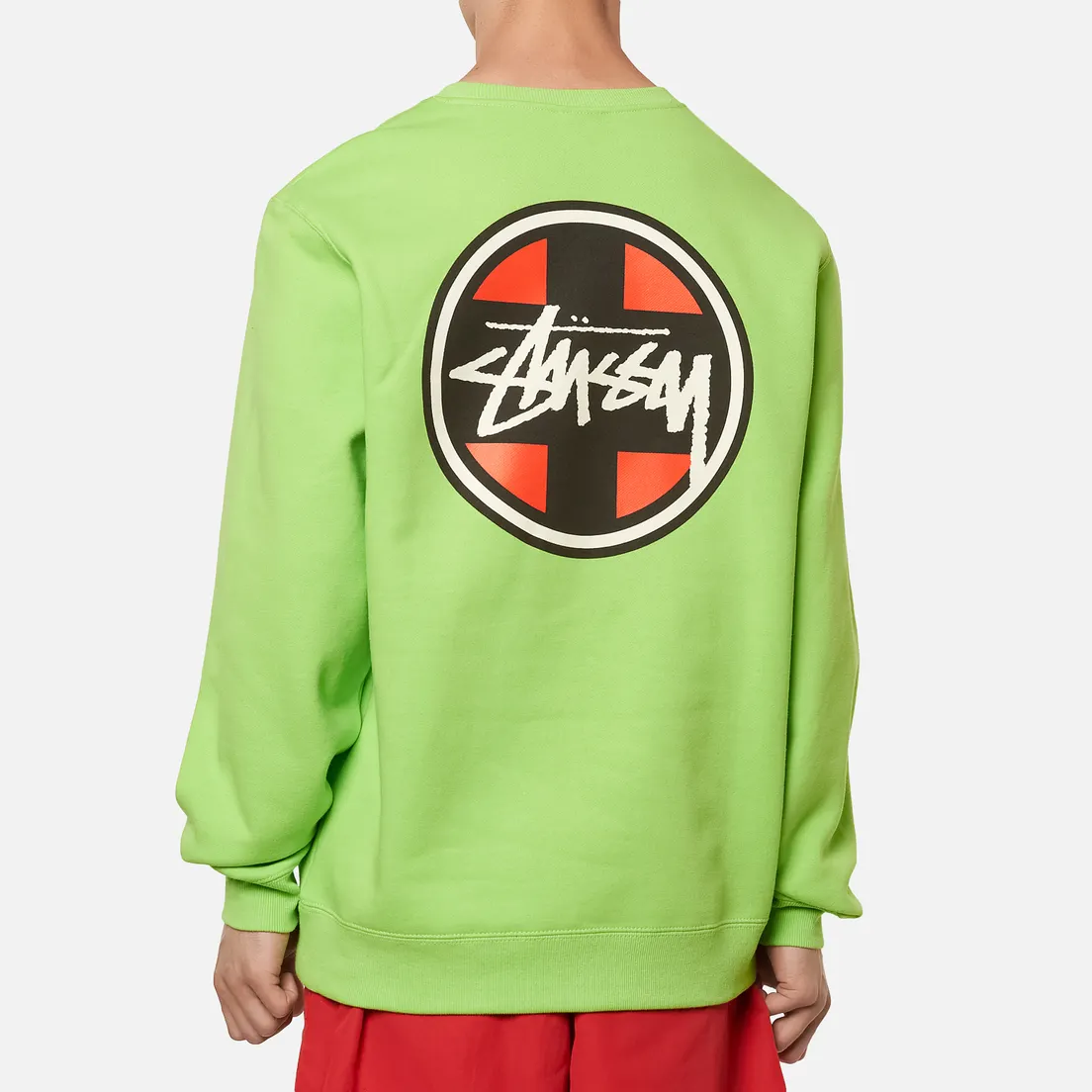 Stussy Мужская толстовка Cross Dot Crew